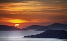 Atlantic sunset / Beara peninsula / Ireland