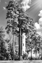 Старая водонапорная башня / Старая водонапорная башня находится в Степянке (г. Минск).