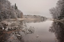 Первый снег / Карелия