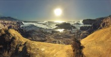 побережье океана у Point Lobos / Point Lobos