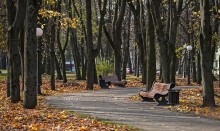 Осенний парк / Октябрь.