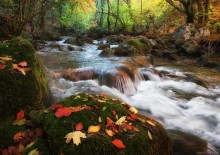 Осенний каньон / Большой каньон, Крым.