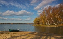 Осенняя. / Берег Волги в Тверской обл.