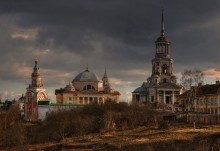 Монастырь. / Борисоглебский монастырь. г. Торжок.