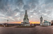 Утро в Коломенском / Ранее ноябрьское утро в Коломенском