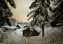 Деревня в декабре месяце... / Снежный декабрь 2014 года