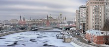 Москва, Москва... / Вид с моста.