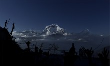 Dhaulagiri 8172m / Непал не коллаж