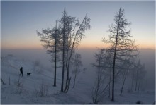 Призрачно все в этом мире бушующем. / ТАЙМЫР. 8 ЯНВАРЯ. ЕЩЕ ПОЛЯРНАЯ НОЧЬ, НО ОТБЛЕСКИ СОЛНЦА ВИДНЫ НА ГОРИЗОНТЕ. t-43C