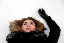 Валерия / девушка, зима, снег