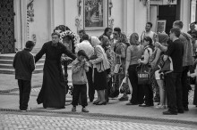 Нарушители конвенции / Съёмка в Киево-Печерской лавре