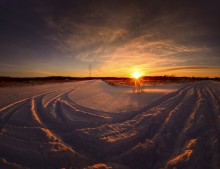 зимний простор / Подмосковье 2015 г