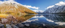 Мульта / Горный Алтай. Катунский заповедник. Среднее Мультинское озеро.