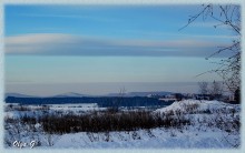 Голубые дали / Снимок сделан в городе Лесной Свердловской области