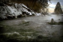 Утро зимней реки... / ***