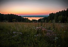 Летний теплый вечер / Летний вечер в Средней полосе