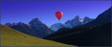Лучше гор... / Фестиваль воздушных шаров в местечке Chateau d'Oex (Швейцария)