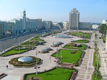 Наша плошча / Плочша Незалежнасці ў Мінску