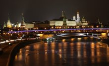 Ночной Кремль / ***