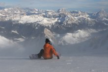 PUNTA ROCCA 3264 m. / отчет о каникулах :-) Италия, 7 января 2008 г.