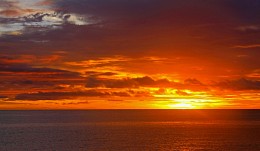 Закат на острове Бёрд / Сейшельские острова. Остров Бёрд