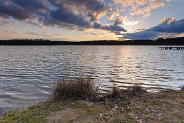 Закат на озере / Закат на озере