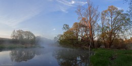 майское утро / панорама 2 кадра