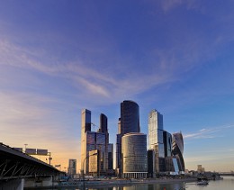 Небо над Москва-Сити / Москва-сити