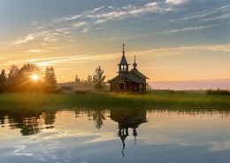 утро в Кижах / Кижи