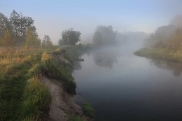 Раннее утро / Туман на реке