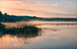 Про дымку на реке / Природа Беларуси