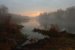 Приходит утро / река Северский Донец.