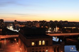 Огни и свет. / Калининград. Дворец творчества молодежи (бывшая биржа). Калининград.