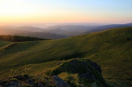 Рассвет на Водораздельном хребте / Лето 2015