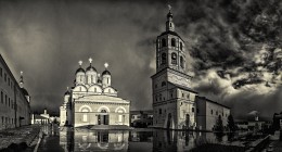 После дождя / Свято-Пафнутьев Боровский монастырь. Калужская область