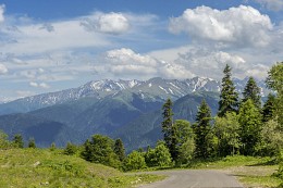 Дорога в горах / Адыгея