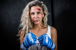 fight / модель : Марина Космовская