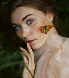 Бабочки / Модель: Алина Баркова