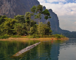 Робинзон / На озере Чеолан в Тайланде.