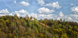 Гора Крестов / Три креста стоят на холме в Вильнюсе