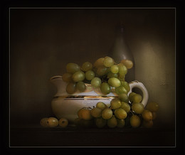 соусник и виноград / digital art