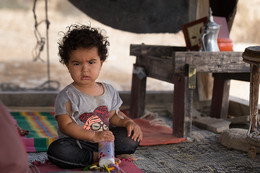 Девочка / Портрет бедуинской девочки - пустыня Арава - Израиль