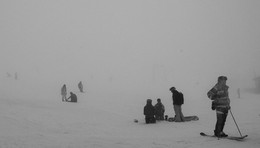 В горах туман... / Апрель 2015, Приэльбрусье.