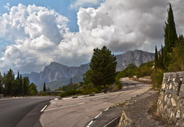 Осень в Крыму. / Дорога Ялта-Севастополь.