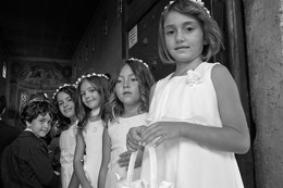 Дети Рима / Дети во время обряда венчания в Риме. 12.09.2015