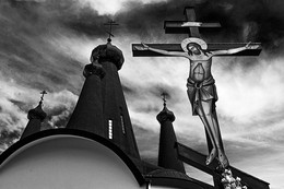 О вечном / Церковь и крест в Свиднике (Словакия). 16.06.2015