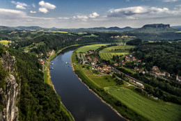 Вид на Курорт Ратен. / Саксония. Бастай.
Nikkor 24 f/3.5 tilt-shift