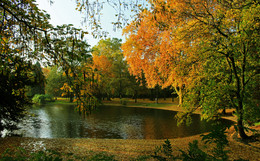 Озеро в парке / Кёльн, Eifelplatz