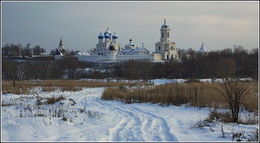 вид на монастырь / Высоцкий монастырь