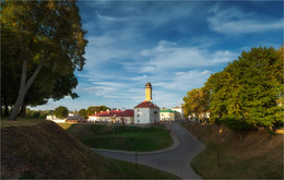 Немного о Гродно / Вид на пожарную каланчу в Гродно.